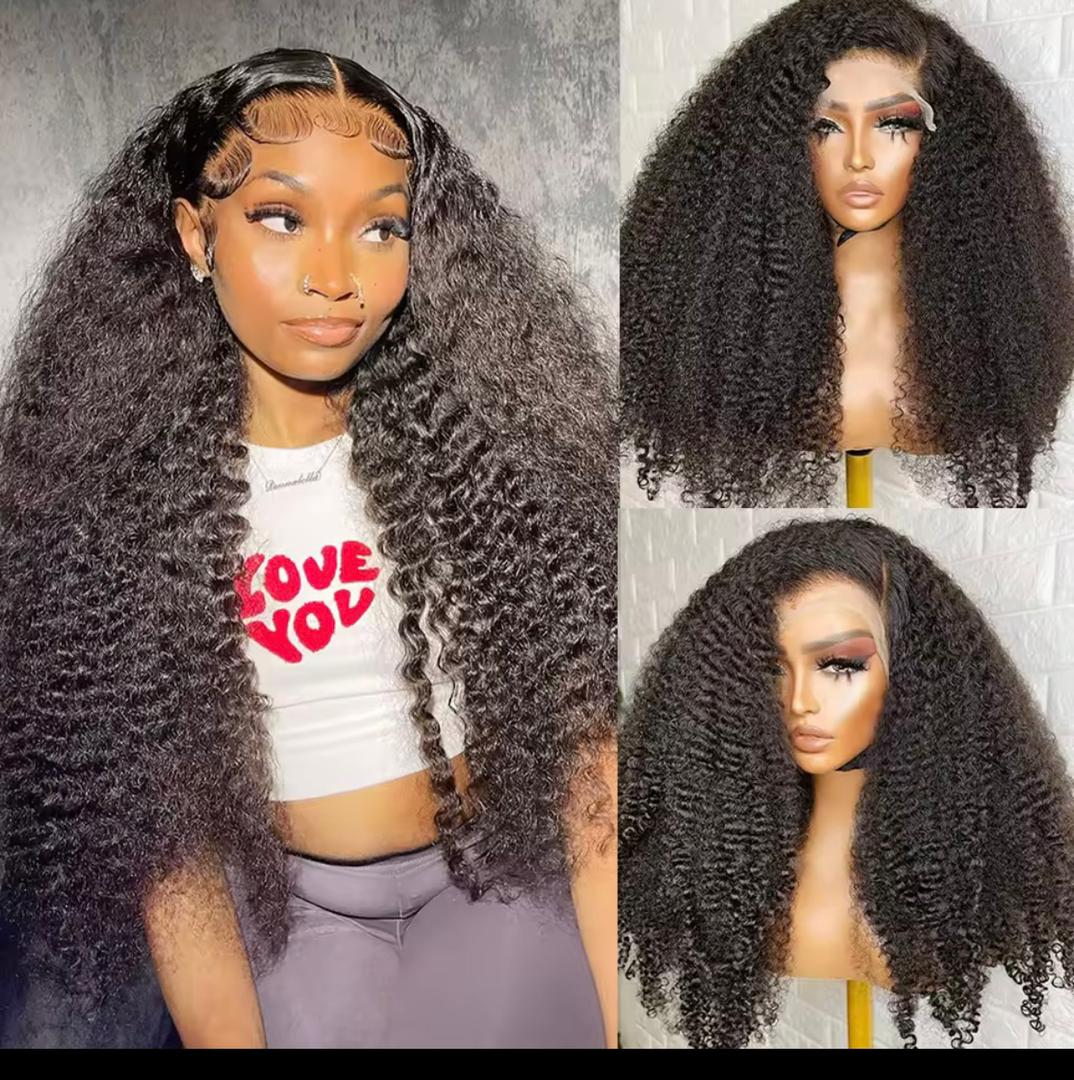13*4 Lace Wig Jerry Curly 180 Density