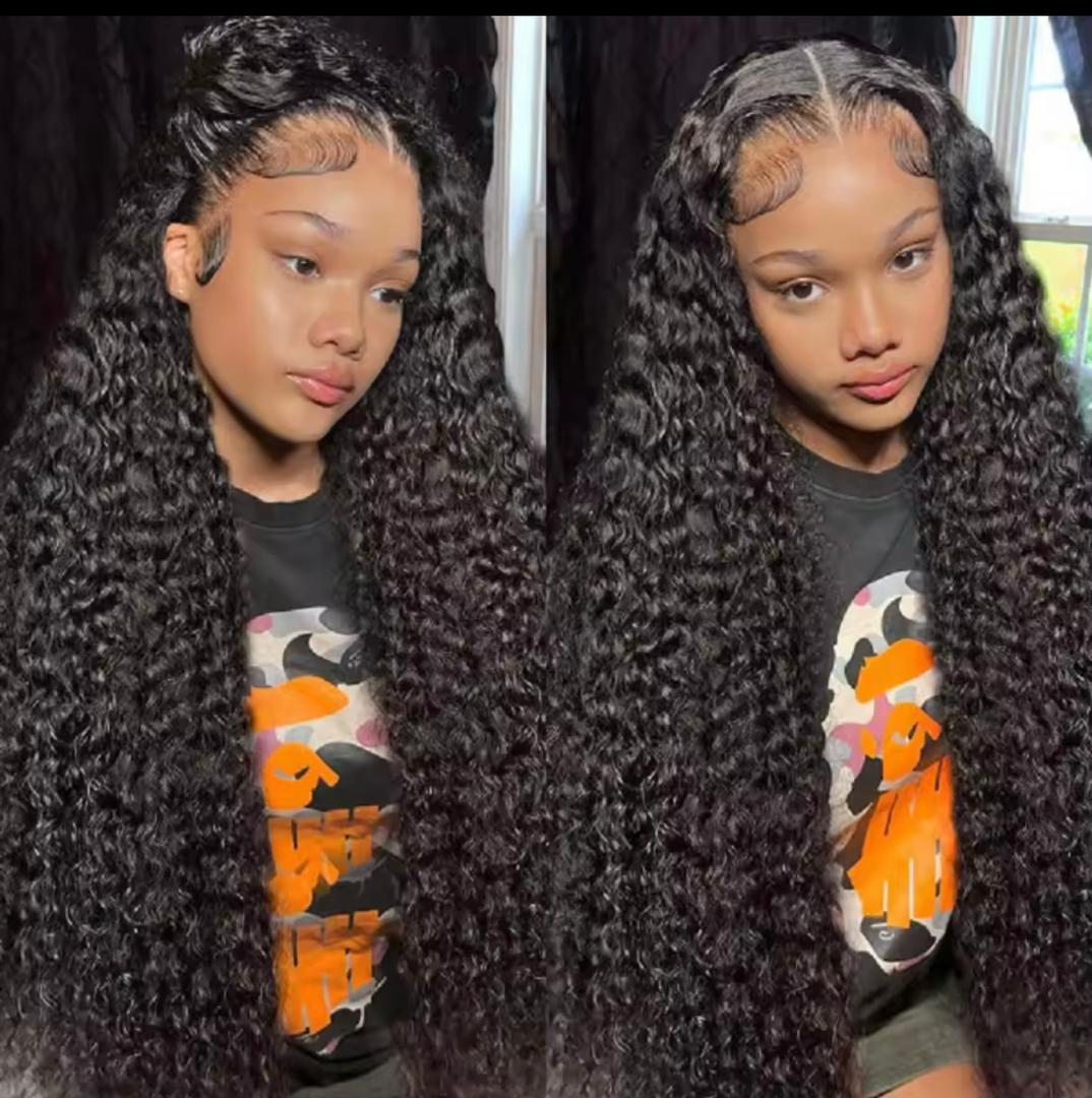 13*4 Lace Wig Jerry Curly 180 Density