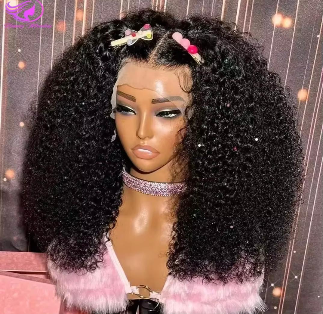 13*4 Lace Wig Kinky Curly 180 Density