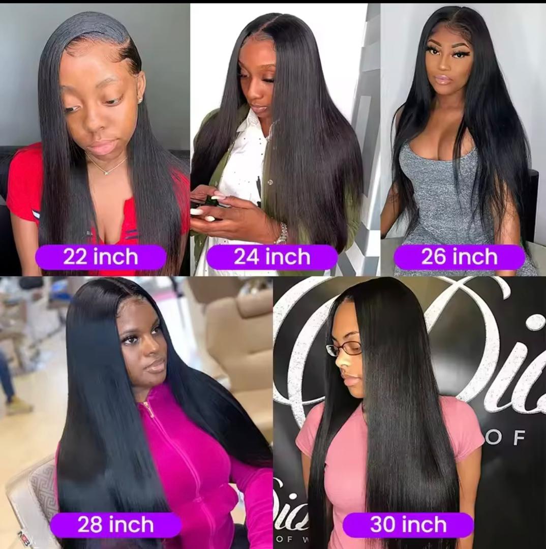 13*4 Lace Wig Straight 180 density