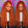 Lace Front 13*4 Wig Water Wave 100% Human Hair